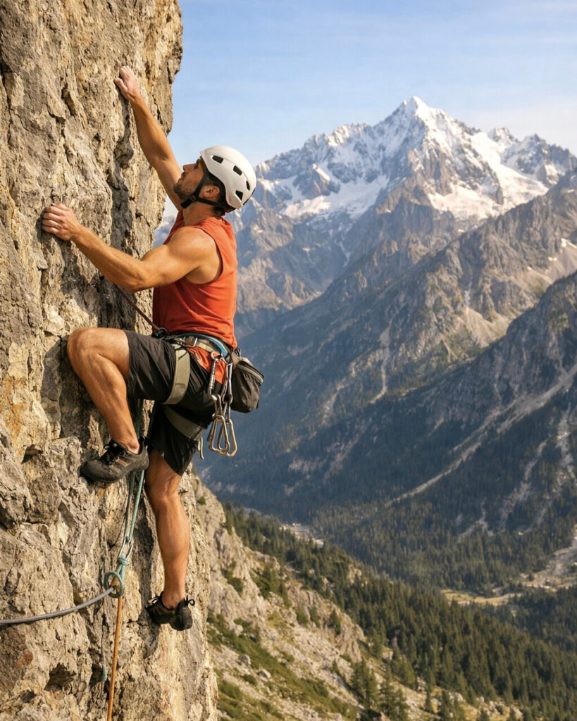 rock climbing athlete strength and conditioning training